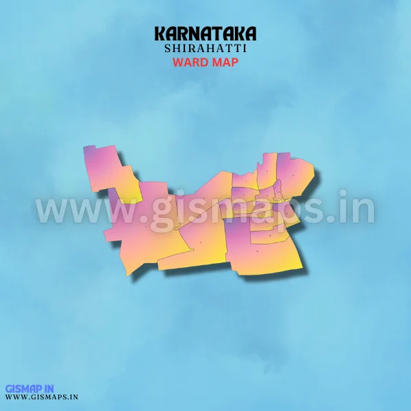 Shirahatti Ward Map (Karnataka)